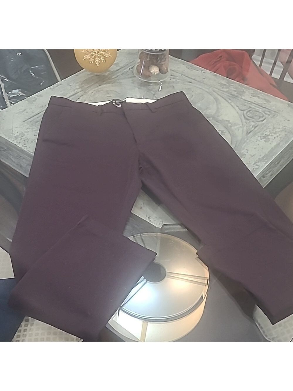 BANANA REPUBLIC MEN'S Chino DRESS PANTS NEW 33 32